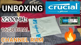 Unboxing Best Crucial 16 GB DDR4 3200MHz Ram [upl. by Daniel45]