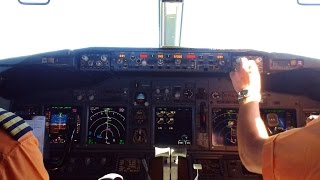 Mango Boeing 737800 Cockpit Landing Johannesburg [upl. by Lamont]