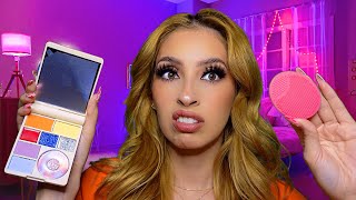 ASMR ✨ LA POPULAR ANTIPATICA TE MAQUILLA Pt3 😒🎀💅🏻  ¿CELOSSS 😱ROLEPLAY EN ESPAÑOL [upl. by Adnawat154]