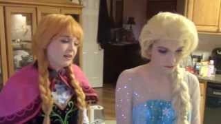 For the First Time in Forever Reprise  Frozen Cover by Anna and Elsa [upl. by Linneman]