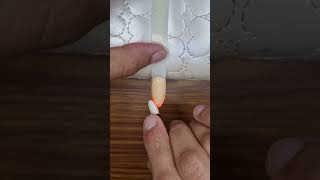 Easy French Tip NailArt With Pigment Powder nailart frenchtipnails youtubeshorts shortsfeed [upl. by Pederson]