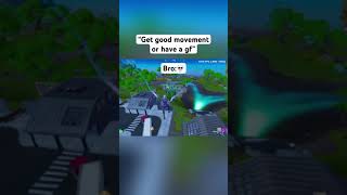 Bro has the BEST movement 💀🙏 fortnite fortnitefunny fortniteclips [upl. by Kcinemod]