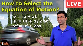 Equation of Motion  How to Select the Right Equation [upl. by Rellim634]