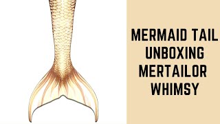 Unboxing mertailor whimsy mermaid tail [upl. by Emmerich]