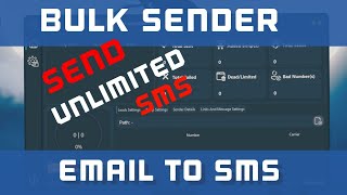 Ultimate AllinOne SMTP to SMS Sender [upl. by Fablan25]