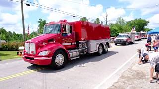 Fourth of July Parade in GruetliLaager Grundy County Tennessee 2019 [upl. by Naujud659]