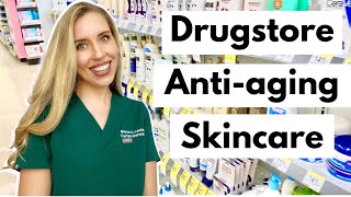 Drugstore Antiaging Skincare Routine  The Budget Dermatologist [upl. by Seif797]