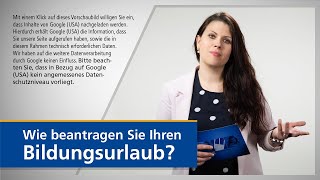 Wie beantrage ich Bildungsurlaub DAATechnikum [upl. by Oam]