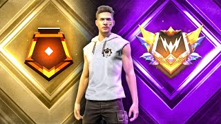 DO OURO AO DESAFIANTE CS RANQUEADO TOP 1 GLOBAL S27 FREE FIRE [upl. by Eive]