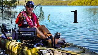 Bream Fishing Hobie Kayak Series  Mallacoota 2019 Part 1 [upl. by Nosna]