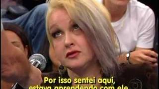 CYNDI LAUPER on ALTAS HORAS Brazilian tv show part 3 [upl. by Trinetta]