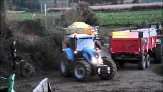 Ensilage Mais 2015 en boudin  Bretagne [upl. by Nagaek]