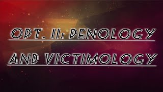 Opt II PENOLOGY AND VICTIMOLOGYPREVIOUS YEAR QUESTION PAPERSKSLUlegaleducationfirm [upl. by Noraed]