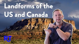 US and Canada Landforms [upl. by Alger]