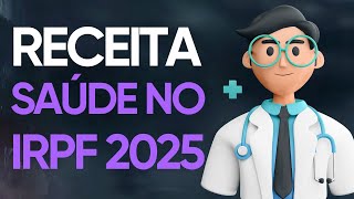 AULA 90  APRENDA TUDO SOBRE O RECEITA SAÚDE NO IRPF 2025  2910 19H30 [upl. by Ellak]