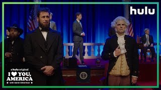 Sarah Silverman Visits The Hall of Presidents  I Love You America on Hulu [upl. by Eixam]