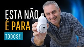 CÂMARA TUYA 360º com CASQUILHO E27 [upl. by Ettenawtna]