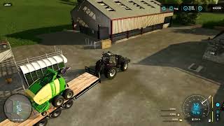 FS22  GRASSLANDS 22 14  LOWLOADER FROM THE DEALERSHIP [upl. by Ikcaj]