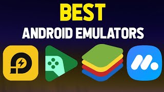 4 Best Android Emulators for PC 2024 [upl. by Olrac]