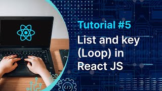 React JS Tutorial Loop in React JS  List and Key In React JS in hindi  Tutorial 5 [upl. by Baoj181]