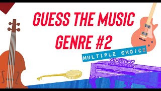 GUESS THE MUSIC GENRE 2ESL MINI GAMEKIDS GAME [upl. by Florri]