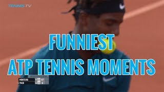 July Funniest Moments amp Fails 2018 ATP Tennis Season [upl. by Jocko]