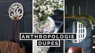 ANTHROPOLOGIE VS THRIFT STORE  DIY HIGH END HOME DECOR DUPES ON A BUDGET [upl. by Enak]