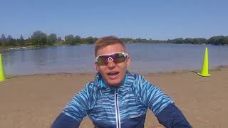 Daniel Clarke Vlog 044 Multisport Canada Lakeside Triathlon Recap [upl. by Aonian]