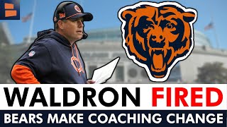 🚨BREAKING Shane Waldron FIRED Thomas Brown Promoted To Bears Offensive Coordinator  NEWS [upl. by Sandie]