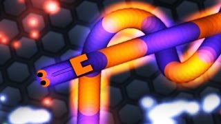 I ALMOST WON  Slitherio 4 [upl. by Leonardo469]