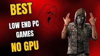 Top 10 Best Low end Pc Games 😎2GB 3GB 4GB  Top 10  best game for low end pc  No Graphic card [upl. by Hauger]