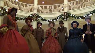 Voices of Liberty Christmas Songs at Epcot Disney Worls [upl. by Cinemod]