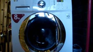 LG Inverter F1222TD Washing Machine delicates final rinse [upl. by Charis453]