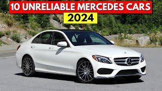 Top 10 Unreliable Mercedes Cars [upl. by Ahsemal]