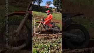 Maverick Vinales Practices Motocross with One Hand [upl. by Matthus]