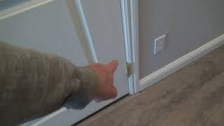 How to Adjust Solid Core Sagging Door Made Easy [upl. by Chick]