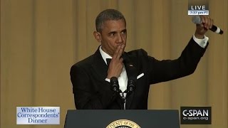 President Obama COMPLETE REMARKS at 2016 White House Correspondents Dinner CSPAN [upl. by Yraunaj]