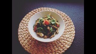 Pasta pesto  Recept uit Eet als een expert  Samenwerking met Im a Foodie [upl. by Buseck]