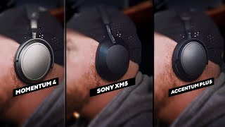 Sennheiser Momentum 4 vs Accentum Plus vs Sony WH1000xm5  Which one is better [upl. by Tarr]