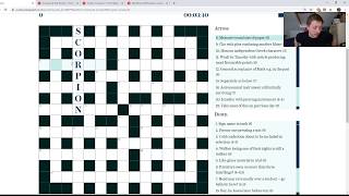 Dan Solves Telegraph crossword 29347 from 25042020 [upl. by Hsirt775]