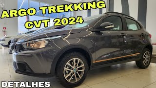 FIAT ARGO TREKKING 13 AT 2024 AVALIAÇÃO e PREÇO [upl. by Fernyak]