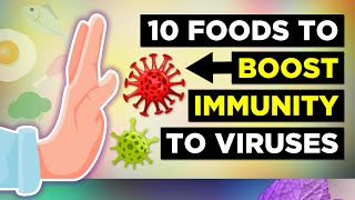 10 Foods That Boost Immune System Kill Pathogens amp Viruses [upl. by Aicilyt]