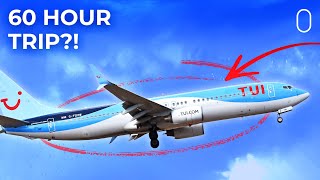 Nightmare Trip After 60 Hours amp 3 Diversions TUI Flight Finally Lands In Madeira [upl. by Akinahc]