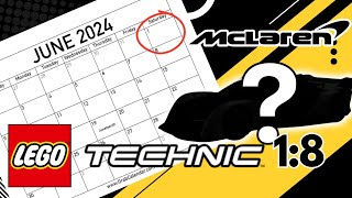 2024 LEGO Technic 18 Supercar Coming in June [upl. by Ardnayek179]