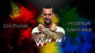 AEW CM Punk  Miseria Cantare ROH Entrance Theme  AE Arena Effects [upl. by Spring]