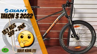 GIANT 2022  TALON 3 2022  DETAILED BIKE REVIEW OF SPECS AND SUGGESTED RETAIL PRICE [upl. by Nwahsuq]