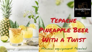 Tepache Fermented Mexican Drink  Tepache Pineapple Wine Pineapple Beer  Drink 1 [upl. by Yolanda]