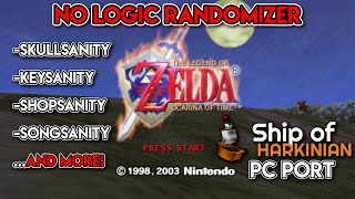 NL Rando 1 OoT PC Port NO LOGIC Randomizer Settings in Description [upl. by Inajar]