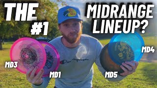 The BEST Midrange Lineup in Disc Golf [upl. by Acirrej899]