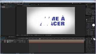 Tutoriels After effects en français  Effet gomme à effacer [upl. by Roselyn]